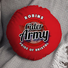 Bristol Cider Army - Football Legends - Circle Cushion 14inch