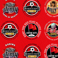 Bristol - Football Legends - Microfibre Beach Towel - 150cm x 75cm