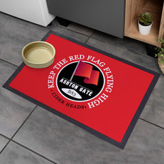 Bristol Red Flag  - Football Legends - Door Mat -60cm X 40cm