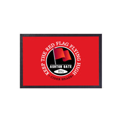 Bristol Red Flag  - Football Legends - Door Mat -60cm X 40cm