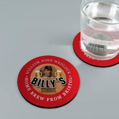 Bristol Wedlock - Football Coaster - Square Or Circle