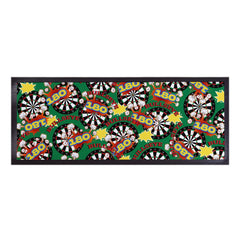 Bullseye Pattern - Darts Bar Runner