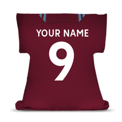 Burnley 1975 Home - Retro  Shirt Cushion