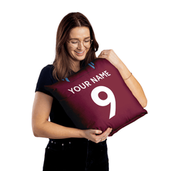 Burnley - 1975 Home Shirt - 45cm or 61cm Showerproof Outdoor Retro Cushion