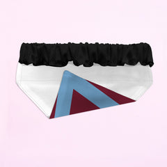 Burnley 1975 Home Shirt - Personalised Pet Bandana - 4 Sizes