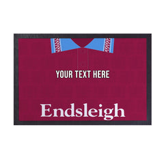Burnley 1994 Home Shirt - Personalised Retro Door Mat - 60cm x 40cm