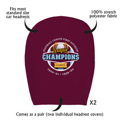 Burnley Champions - Football Legends - Headrest Cover