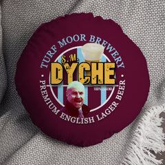 Burnley Sean Dyche - Football Legends - Circle Cushion 14inch