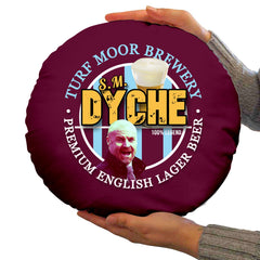 Burnley Sean Dyche - Football Legends - Circle Cushion 14inch
