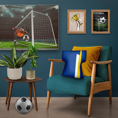 Cardiff - 1976 Home- Personalised Retro Shirt Cushion