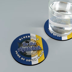Cardiff Ayatollah - Football Coaster - Square Or Circle