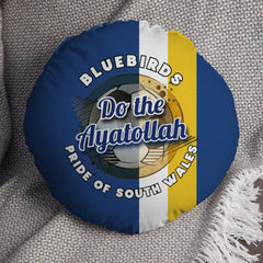 Cardiff Ayatollah - Football Legends - Circle Cushion 14inch