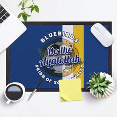 Cardiff Ayatollah - Football Legends - Door Mat -60cm X 40cm