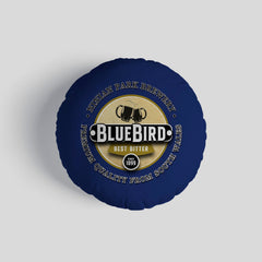 Cardiff Bluebird - Football Legends - Circle Cushion 14inch