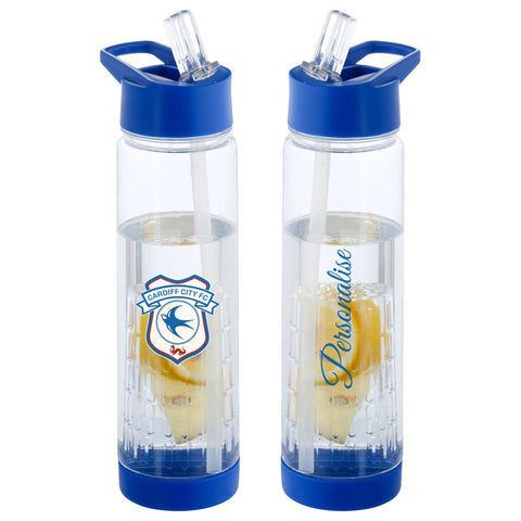 Cardiff City FC Crest Infuser Sport Bottle