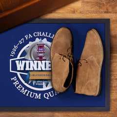 Cardiff FA Cup  - Football Legends - Door Mat -60cm X 40cm