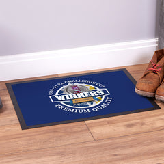 Cardiff FA Cup  - Football Legends - Door Mat -60cm X 40cm