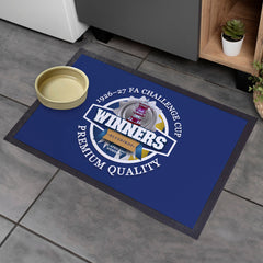 Cardiff FA Cup  - Football Legends - Door Mat -60cm X 40cm