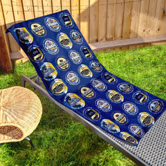 Cardiff - Football Legends - Microfibre Beach Towel - 150cm x 75cm