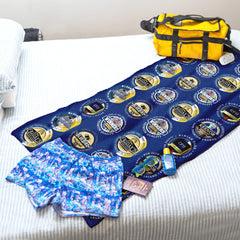 Cardiff - Football Legends - Microfibre Beach Towel - 150cm x 75cm