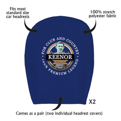 Cardiff Keenor - Football Legends - Headrest Cover