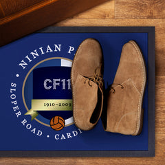 Cardiff Ninian Park  - Football Legends - Door Mat -60cm X 40cm