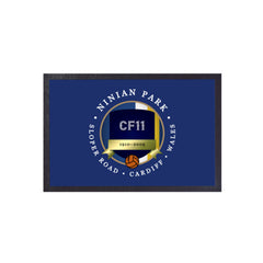 Cardiff Ninian Park  - Football Legends - Door Mat -60cm X 40cm