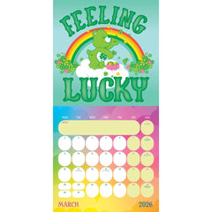 Care Bears Square Calendar 2026