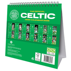 Celtic FC Desktop Calendar 2026