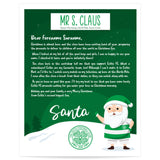 Celtic FC Personalised Letter from Santa