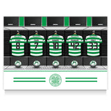 Celtic FC Personalised Poster - Dressing Room