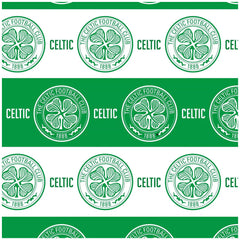 Celtic FC Text Gift Wrap