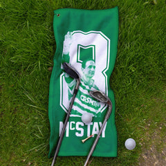 Celtic McStay 8 - Football Legends - Golf Towel
