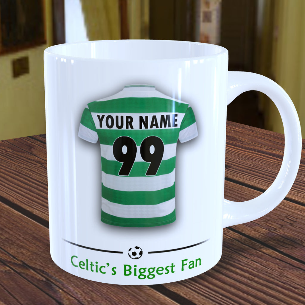 Celtic Mug Personalised Custom Made Football Supporters Cup
