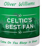Celtic Personalised Mug - Best Fan Cup With Name