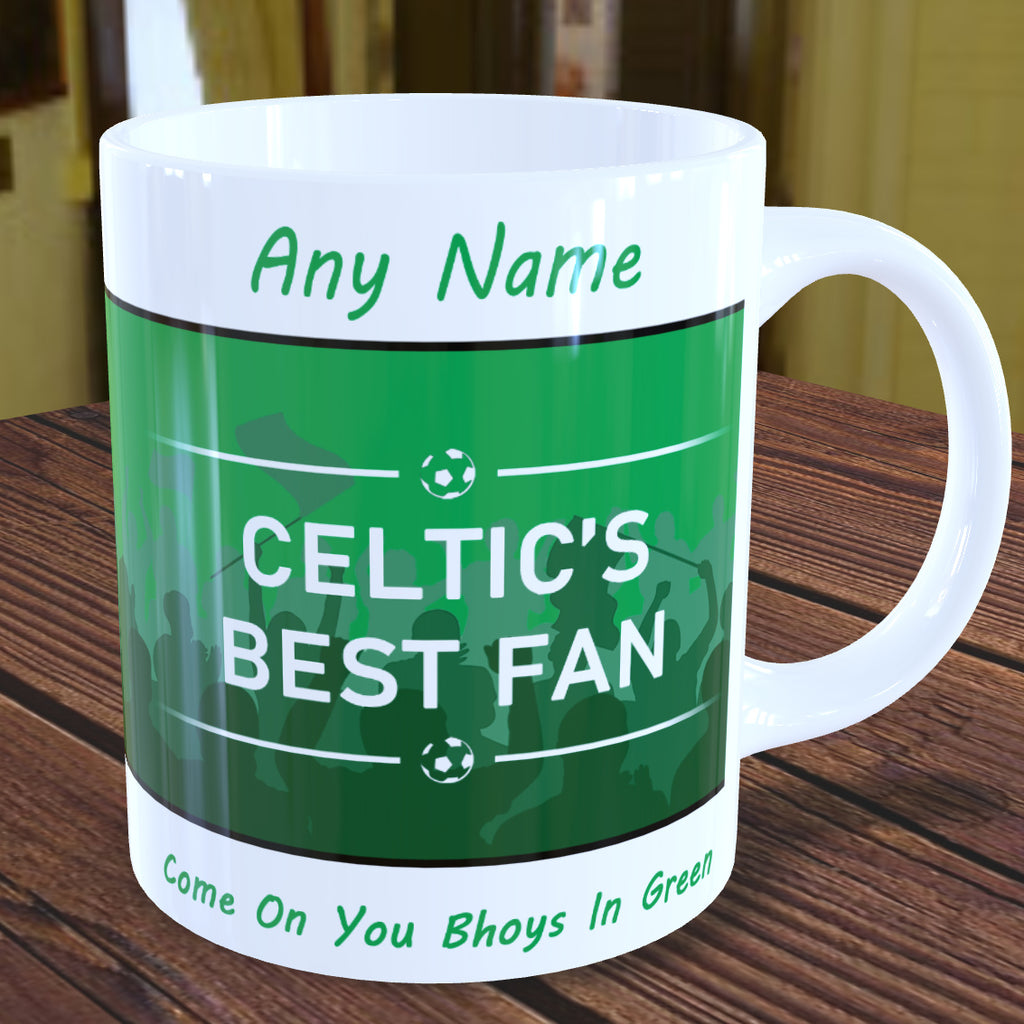 Celtic Personalised Mug - Best Fan Cup With Name