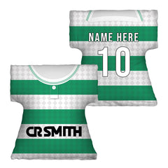 Celtic Retro - 1988 Home Shirt - Personalised Retro Shirt Cushion