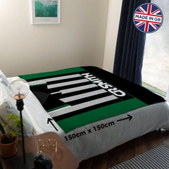 Celtic Retro - 1994 Away Shirt - Personalised Retro Fleece Blanket