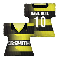 Celtic Retro - 1997 Away Shirt - Personalised Retro Shirt Cushion