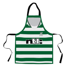Celtic Retro - 2001 - Home Shirt - Personalised Retro Football Adults Apron