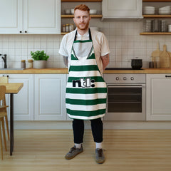 Celtic Retro - 2001 - Home Shirt - Personalised Retro Football Adults Apron
