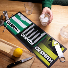 Celtic Retro Style 1 - Retro Football Shirts - Bar Runner