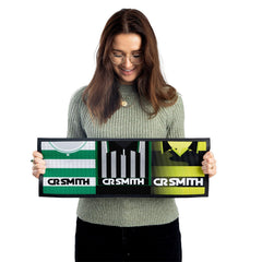 Celtic Retro Style 1 - Retro Football Shirts - Bar Runner