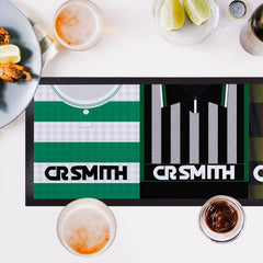 Celtic Retro Style 1 - Retro Football Shirts - Bar Runner