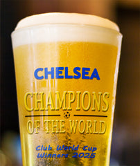 Chelsea Club World Cup Winners Pint Glass Souvenir 2025 Champions