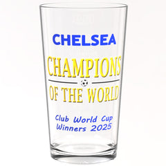Chelsea Club World Cup Winners Pint Glass Souvenir 2025 Champions