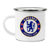 Chelsea FC Personalised Enamel Camping Mug