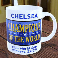 Chelsea World Champions Mug - Football Club World Cup Winners 2025