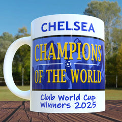 Chelsea World Champions Mug - Football Club World Cup Winners 2025