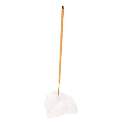 Clear Quartz Crystal Incense Holder